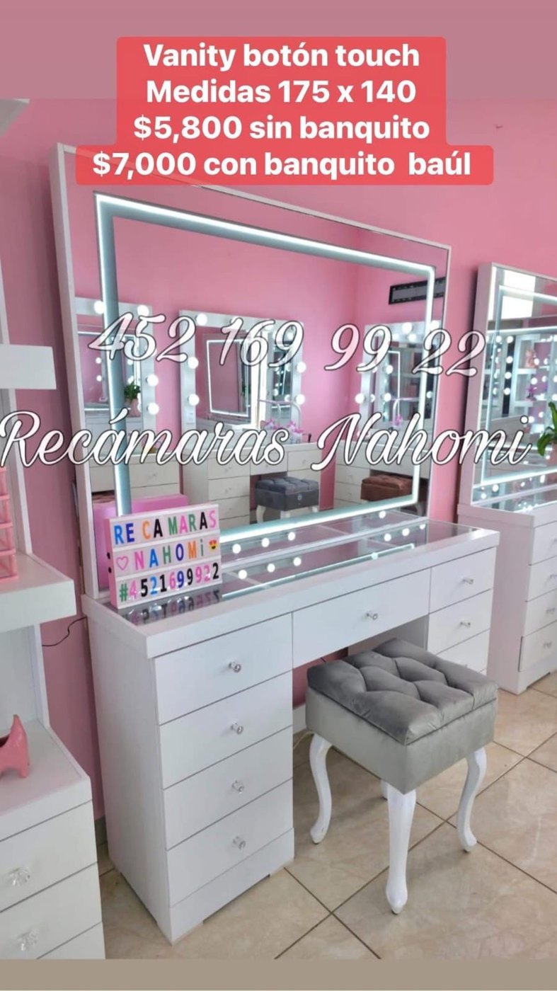 Vanity Touch Blanco 175 x 140