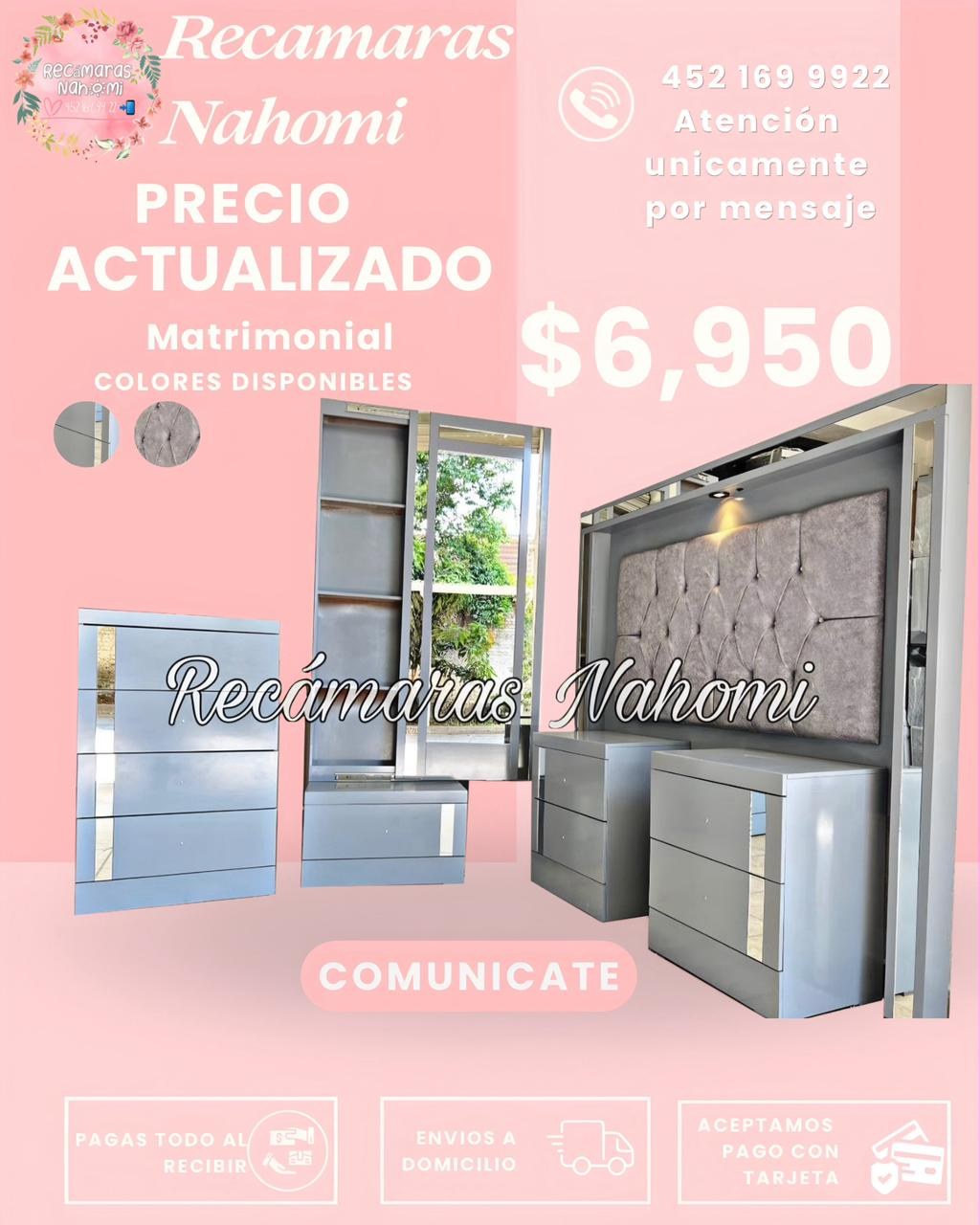 Recámara Gris Cemento